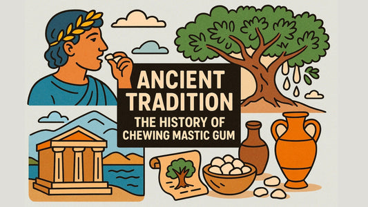The history of chewing mastic gum